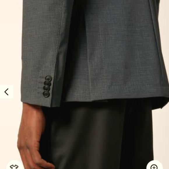 Men's Burberry Crepe Gray Casual Travel Blazer - Size 40R 50 EU NWT - Picture 9 of 11